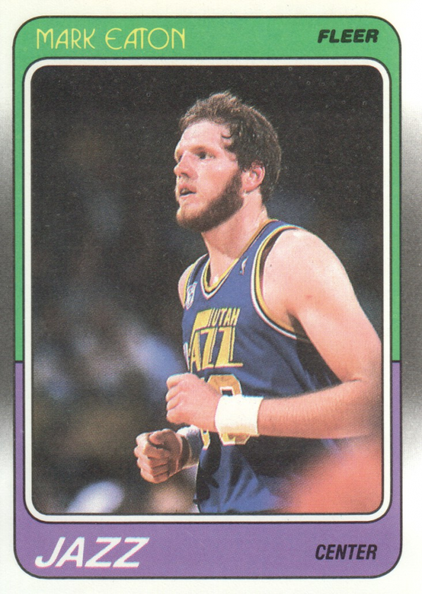 1988-89 Fleer #112 Mark Eaton