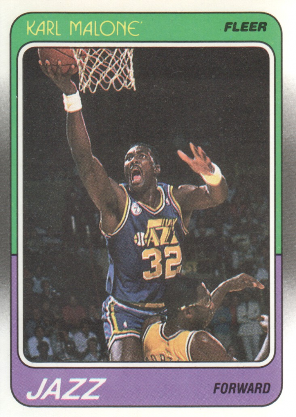 1988-89 Fleer #114 Karl Malone