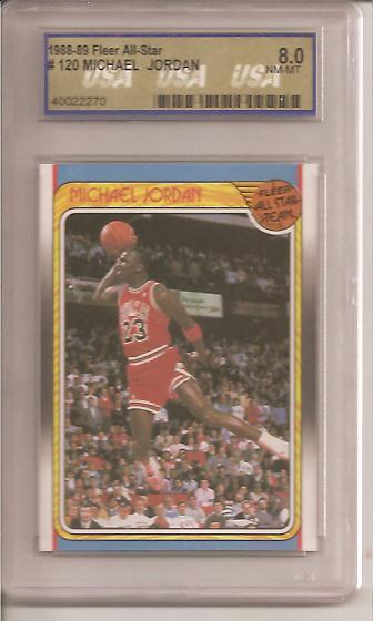 1988-89 Fleer #120 Michael Jordan AS
