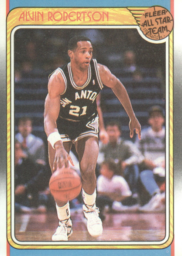1988-89 Fleer #128 Alvin Robertson AS