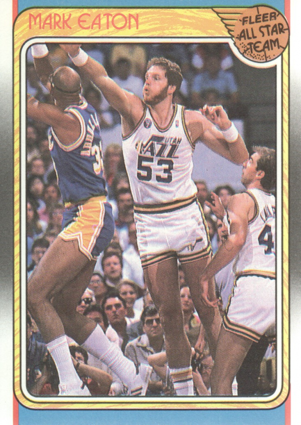 1988-89 Fleer #131 Mark Eaton AS