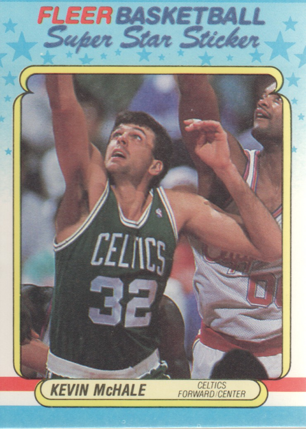 1988-89 Fleer Stickers #9 Kevin McHale