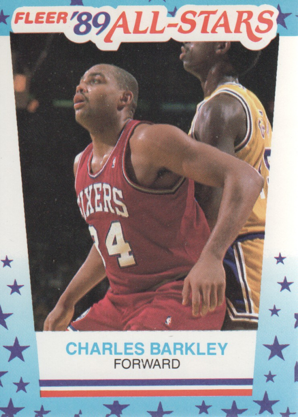 1989-90 Fleer Stickers #4 Charles Barkley