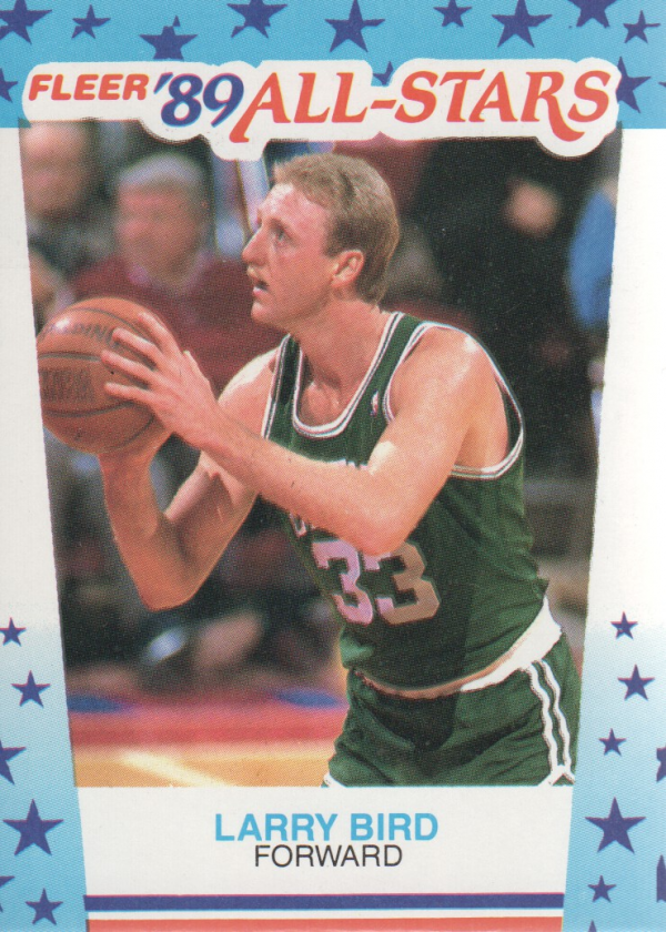 1989-90 Fleer Stickers #10 Larry Bird