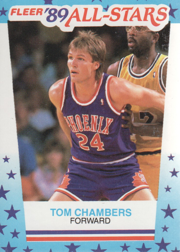 1989-90 Fleer Stickers #11 Tom Chambers