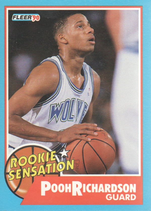 1990-91 Fleer Rookie Sensations #6 Pooh Richardson