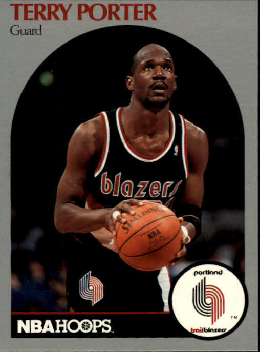 1990-91 Hoops #249B Terry Porter COR