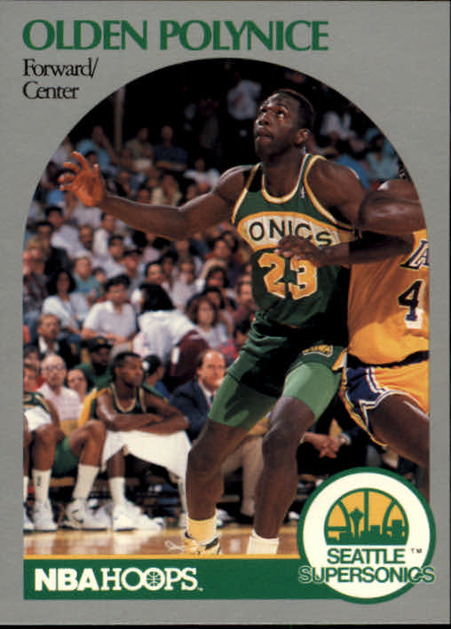 1990-91 Hoops #283 Olden Polynice