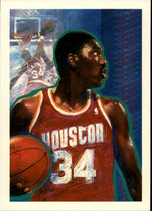 1990-91 Hoops #364 Hakeem Olajuwon TC