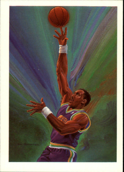 1990-91 Hoops #380 Karl Malone TC