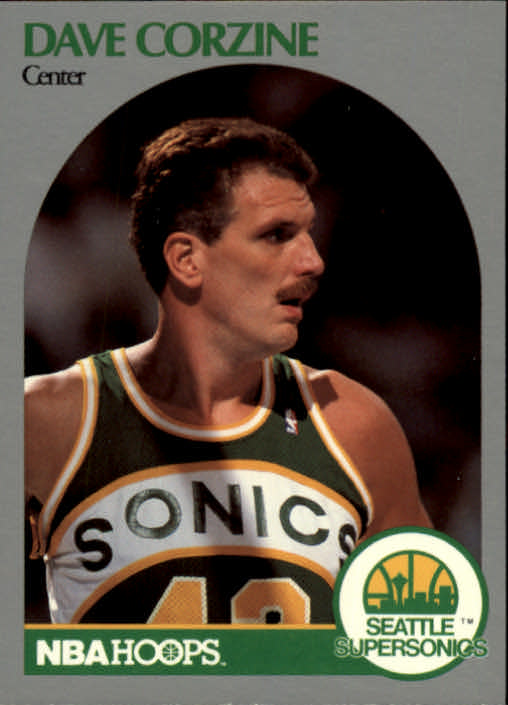 1990-91 Hoops #436 Dave Corzine U