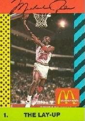 1990-91 McDonald's Jordan Joyner-Kersee #1 Michael Jordan