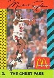 1990-91 McDonald's Jordan Joyner-Kersee #3 Michael Jordan