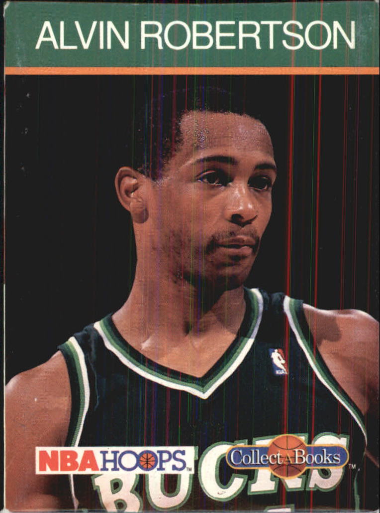 1990-91 Hoops CollectABooks #33 Alvin Robertson