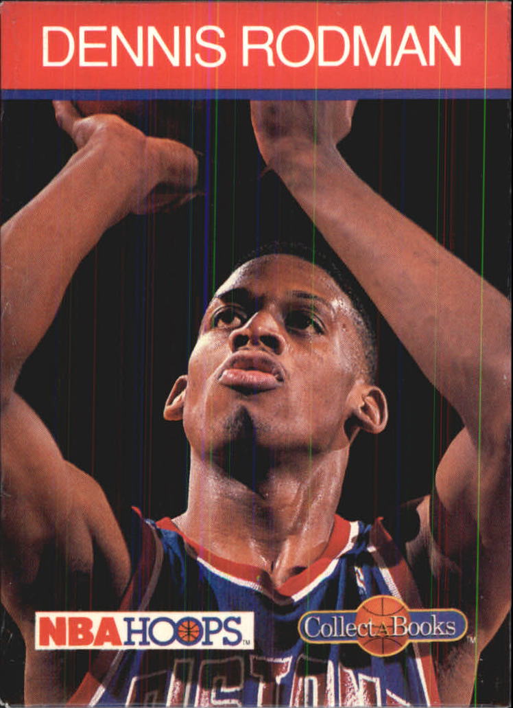 1990-91 Hoops CollectABooks #46 Dennis Rodman