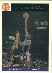 1991 Front Row Dikembe Mutombo #1 Dikembe Mutombo