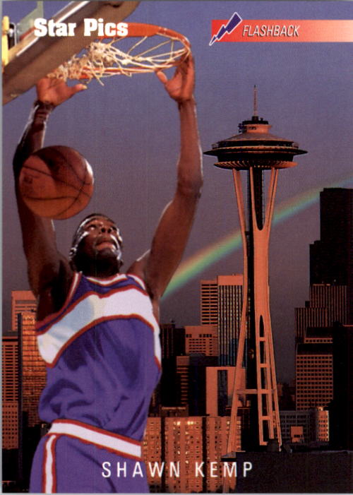 1991 Star Pics #50 Shawn Kemp FLB