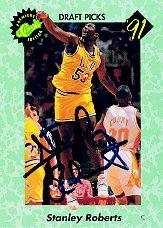 1991 Classic Autographs #5 Stanley Roberts
