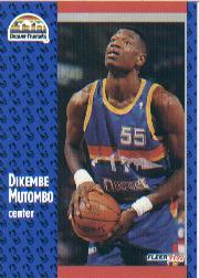 1991-92 Fleer #277 Dikembe Mutombo RC