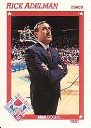 1991-92 Hoops #273 Rick Adelman CO AS