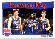 1991-92 Hoops #296 Sacramento Kings