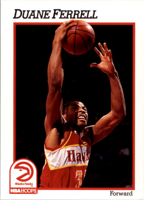 1991-92 Hoops #332 Duane Ferrell
