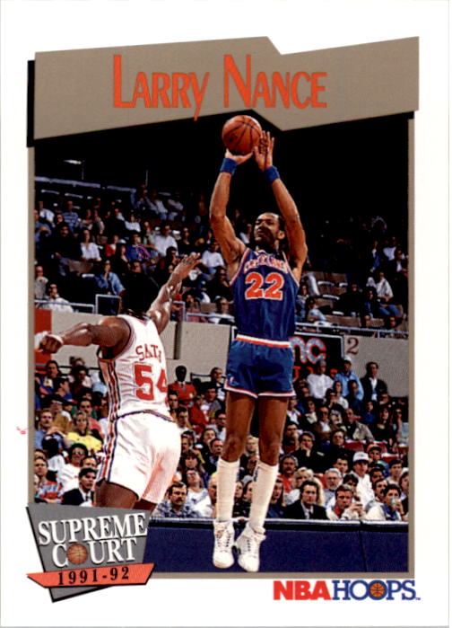 1991-92 Hoops #458 Larry Nance SC