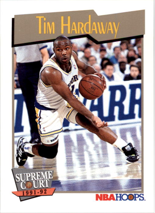 1991-92 Hoops #465 Tim Hardaway SC