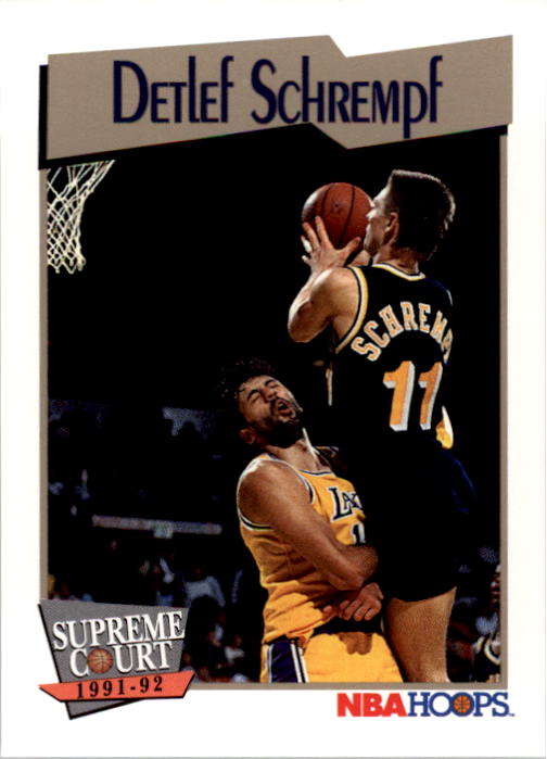 1991-92 Hoops #470 Detlef Schrempf SC