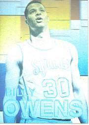 1992 Front Row Holograms #2 Billy Owens