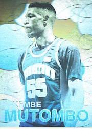 1992 Front Row Holograms #3 Dikembe Mutombo