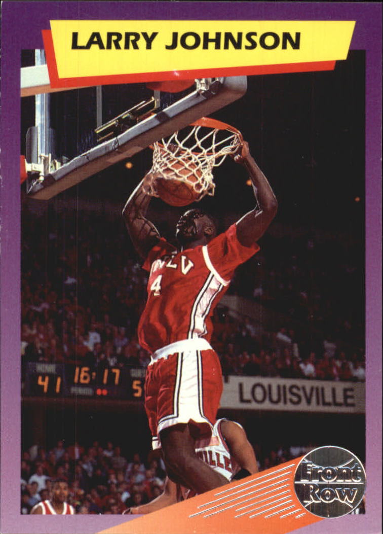 1992 Front Row Dream Picks #2 Larry Johnson/Career Highlights