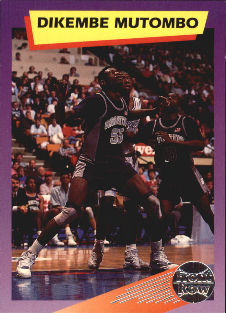 1992 Front Row Dream Picks #8 Dikembe Mutombo/NBA All-Rookie Team