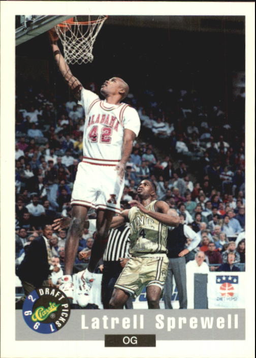 1992 Classic #21 Latrell Sprewell