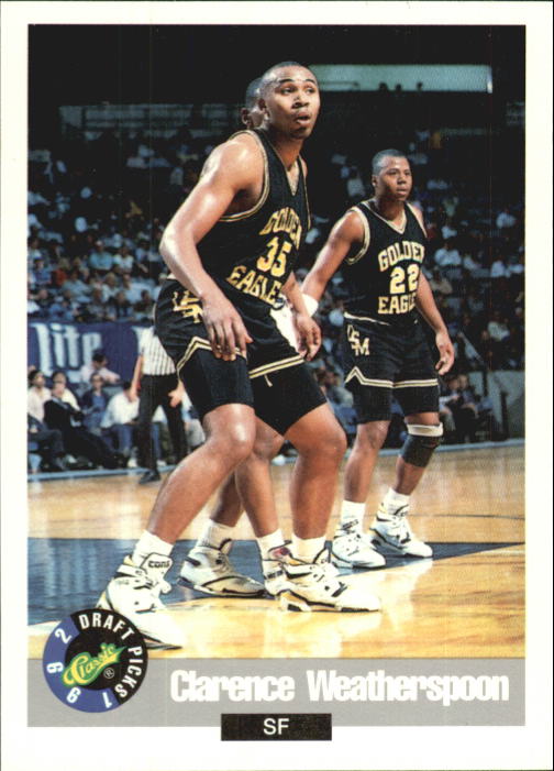 1992 Classic #28 Clarence Weatherspoon