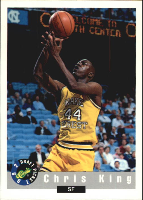1992 Classic #37 Chris King
