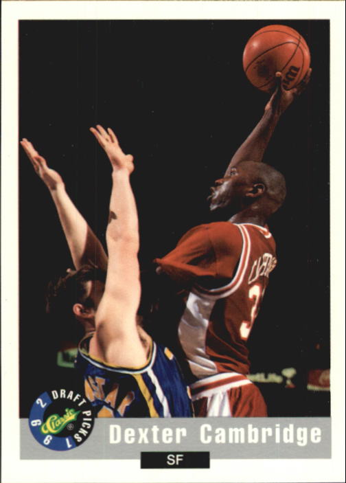 1992 Classic #38 Dexter Cambridge