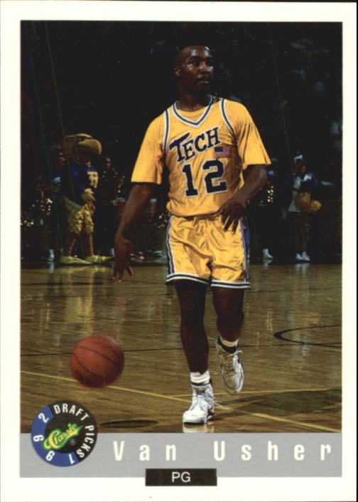 1992 Classic #70 Van Usher