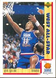 1991-92 Upper Deck International Italian #18 Karl Malone AS
