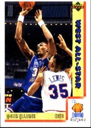 1991-92 Upper Deck International Italian #24 Hakeem Olajuwon AS