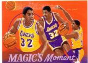 1991-92 Upper Deck International Italian #106 Magic's Moment ART