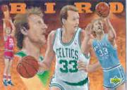 1992-93 Upper Deck Larry Bird Heroes #27 Larry Bird/(Portrait by Alan Studt)