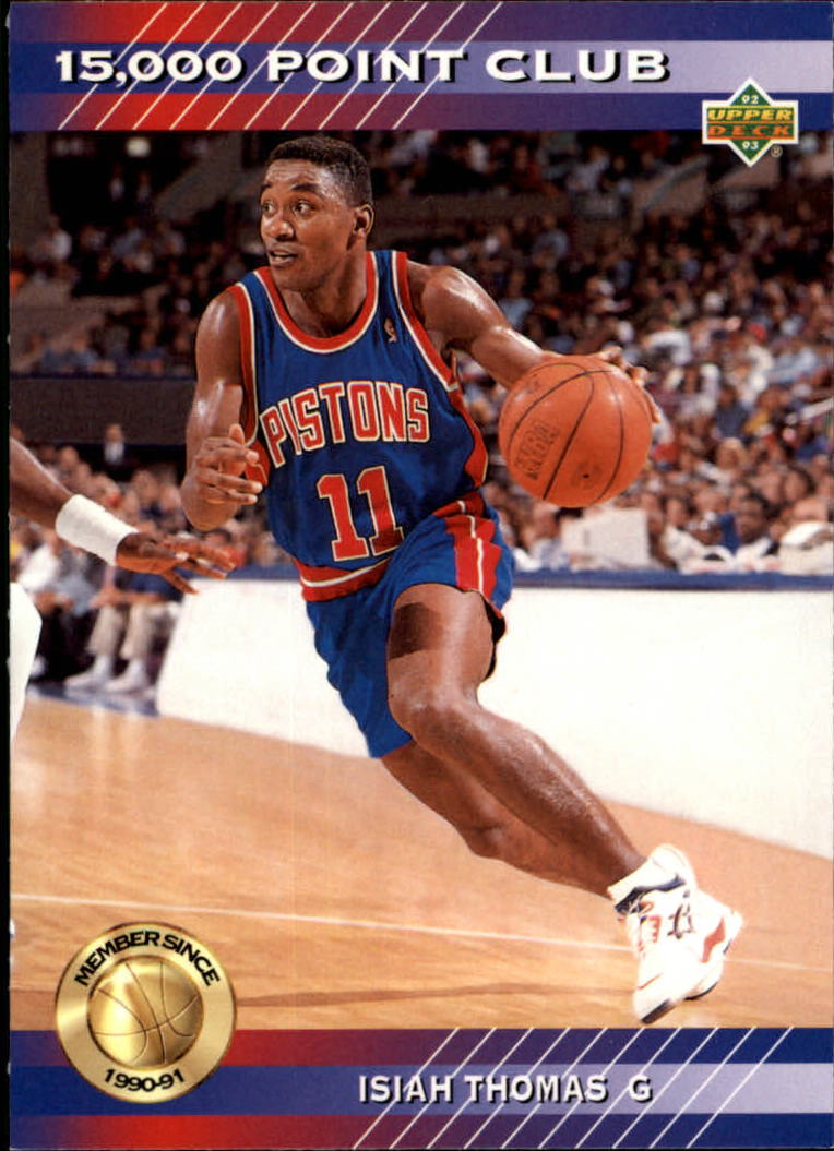 1992-93 Upper Deck 15000 Point Club #PC5 Isiah Thomas