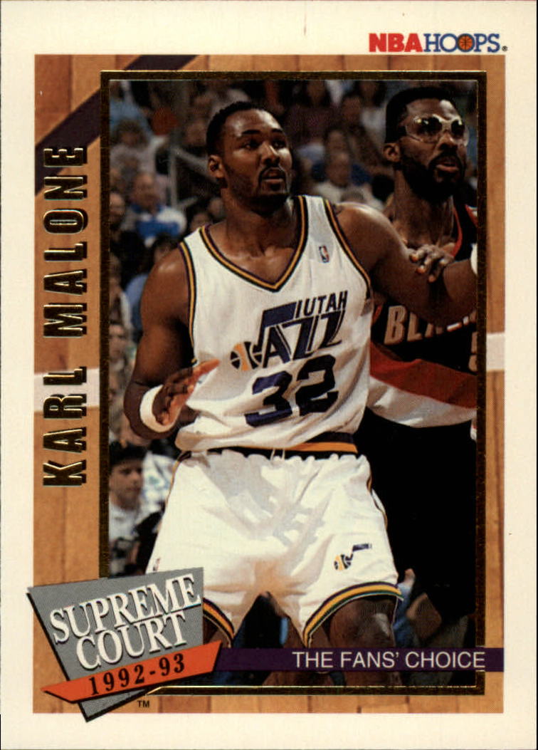 1992-93 Hoops Supreme Court #SC6 Karl Malone