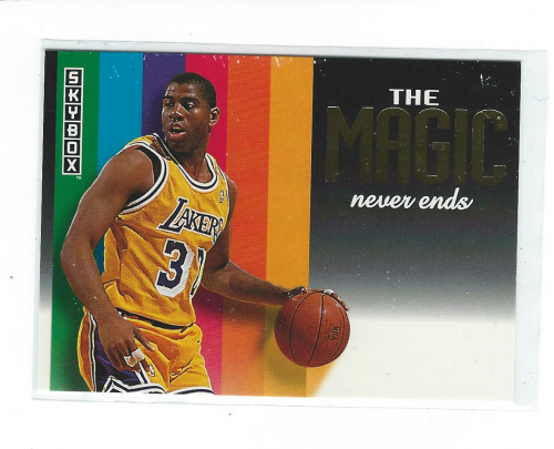 1992-93 SkyBox #NNO Magic Johnson/The Magic Never Ends Gold