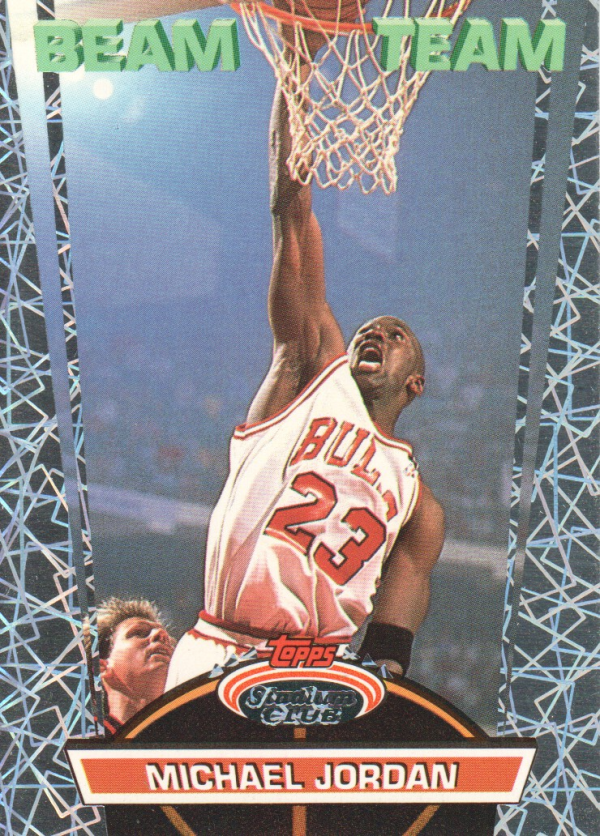 1992-93 Stadium Club Beam Team #1 Michael Jordan