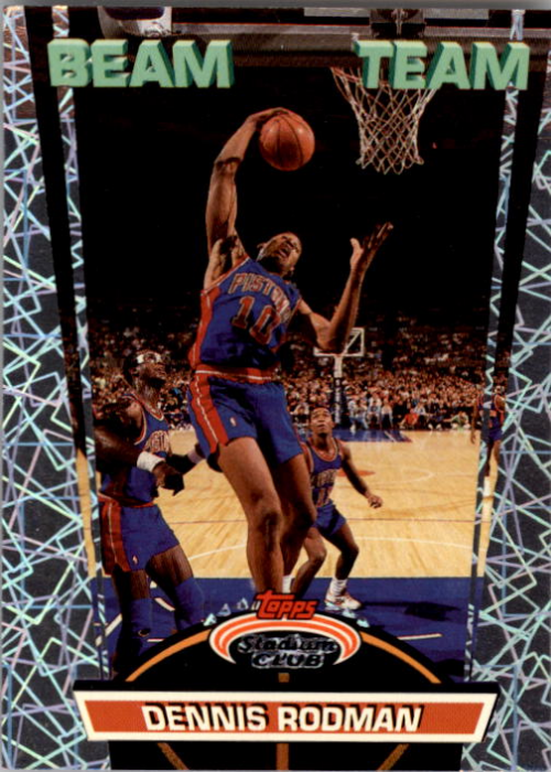 1992-93 Stadium Club Beam Team #19 Dennis Rodman