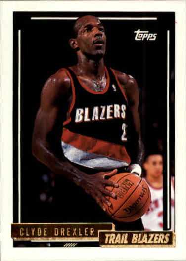 1992-93 Topps Gold #354G Clyde Drexler