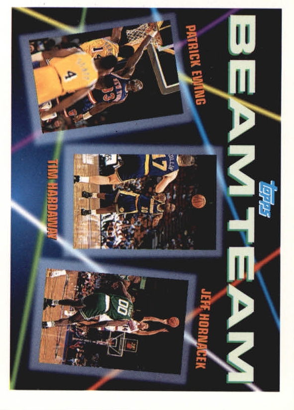 1992-93 Topps Beam Team #2 Patrick Ewing/Tim Hardaway/Jeff Hornacek