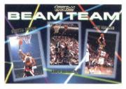 1992-93 Topps Beam Team Gold #6 Scottie Pippen/David Robinson/Jeff Malone